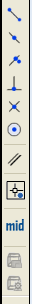 8. Object snap toolbar