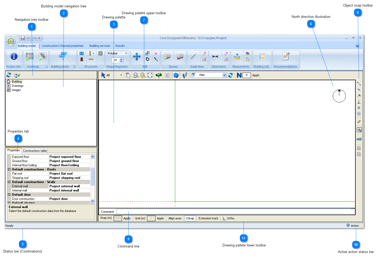 Building model editor